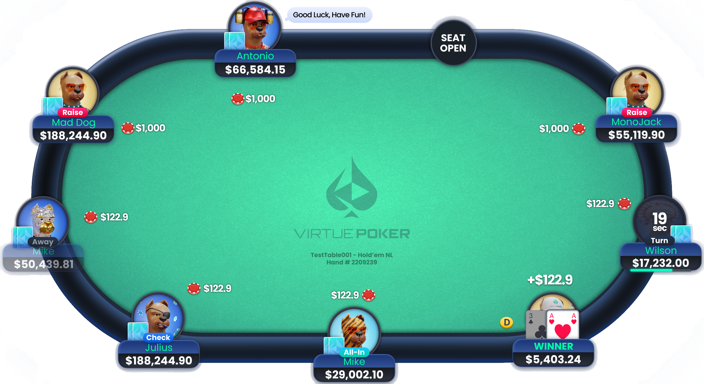 Poker with Friends - Online Game - Play for Free